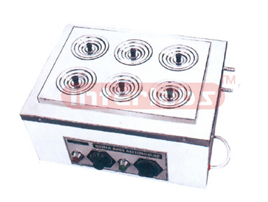 BOILING WATER BATH, DOUBLE WALL, RECTANGULAR,  MULTIPLE PLACE